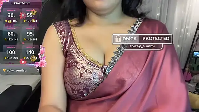 Snapshot of Spice-Summi chatting on 06-20-26, 07:05 Spice-Summi online show from 06-20-26, 07:05
