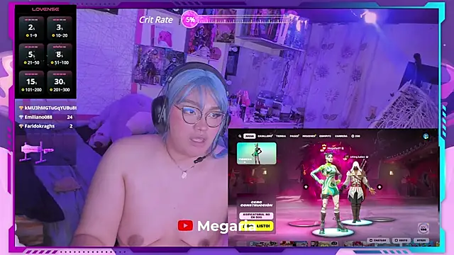 MegariaB online show from 02-03-25, 07:40