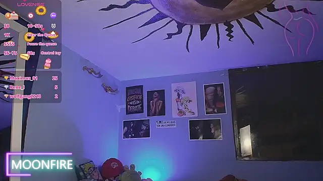 moonfiredancer online show from 01-22-25, 01:20