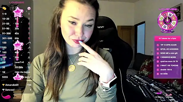 Snapshot of PlayfulGoddess chatting on 02-03-25, 03:17 PlayfulGoddess online show from 02-03-25, 03:17