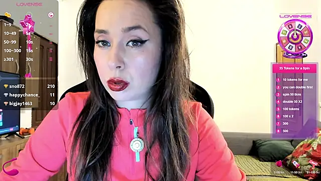 Snapshot of PlayfulGoddess chatting on 02-21-25, 05:20 PlayfulGoddess online show from 02-21-25, 05:20