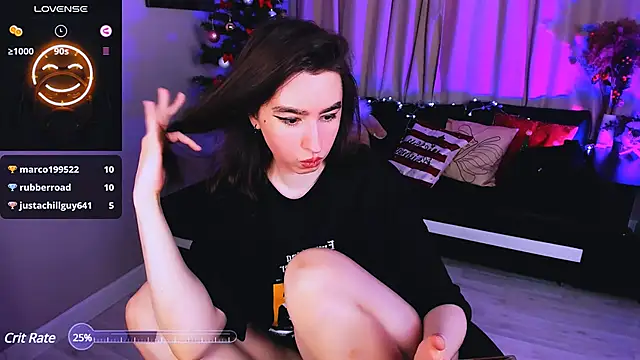 Lily xBabe online show from 12-25-24, 10:06