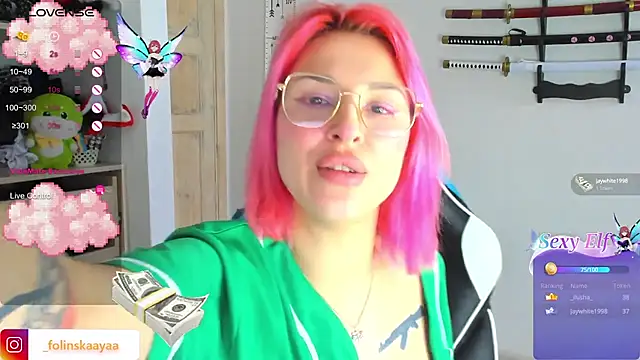 folinskayyya online show from 01-09-25, 09:16