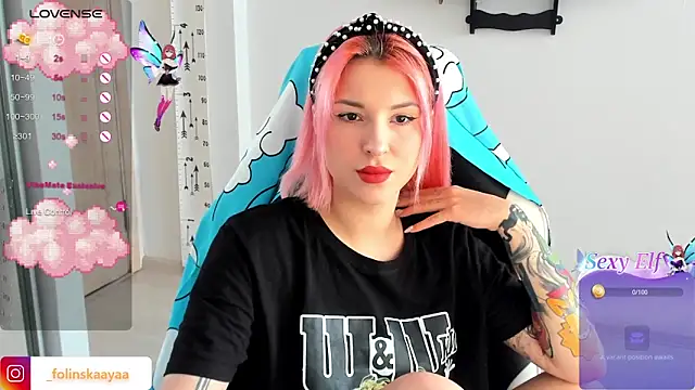 folinskayyya online show from 01-24-25, 07:41