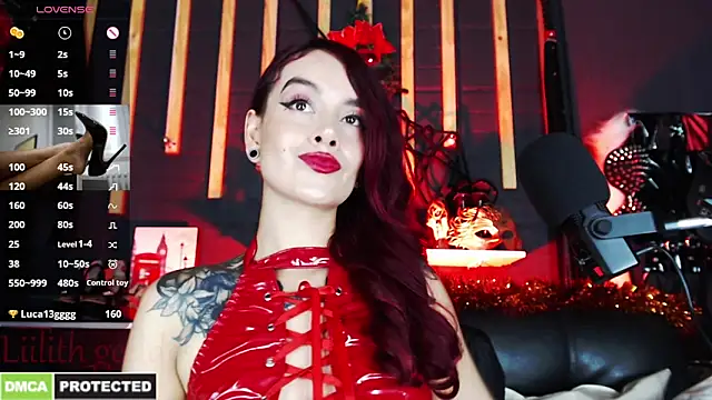 Liilith goddess  online show from 12-13-25, 11:10
