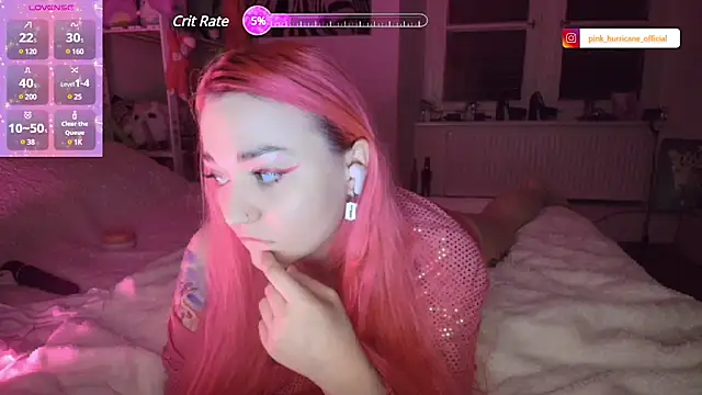 PinkHurricaneOfficial online show from 01-13-25, 05:44