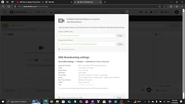 Houstonslong1 online show from 01-19-25, 11:01