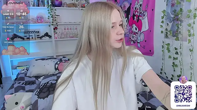 Milia Parker online show from 02-04-25, 01:23