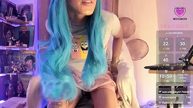 Snapshot of BarbieVenus chatting on 03-16-25, 10:55 BarbieVenus online show from 03-16-25, 10:55