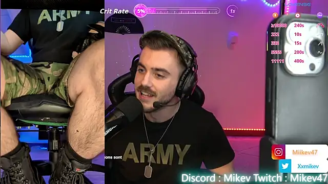 Snapshot of Mikev chatting on 02-05-26, 07:07 Mikev online show from 02-05-26, 07:07