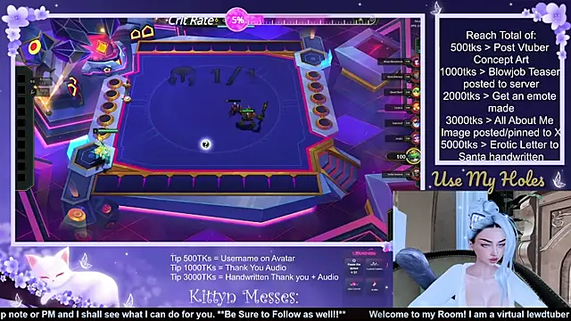SassyKittyn online show from 12-12-24, 06:14