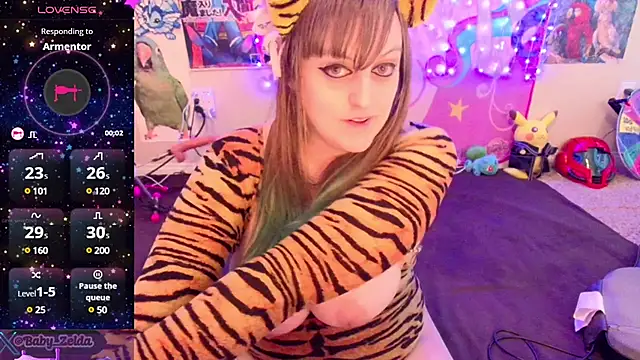 BabyZelda online show from 01-06-25, 09:32