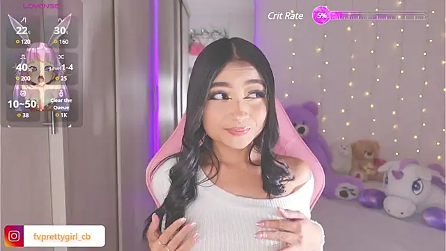 Snapshot of urfavprettygirl chatting on 02-02-25, 07:09 urfavprettygirl online show from 02-02-25, 07:09