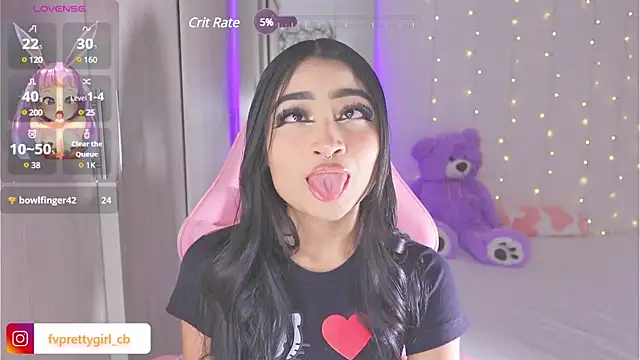 Snapshot of urfavprettygirl chatting on 03-14-25, 06:42 urfavprettygirl online show from 03-14-25, 06:42