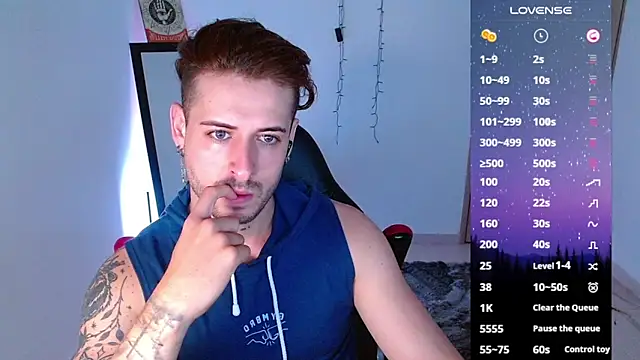 Snapshot of Ares_blue chatting on 01-16-25, 11:15 Ares blue online show from 01-16-25, 11:15