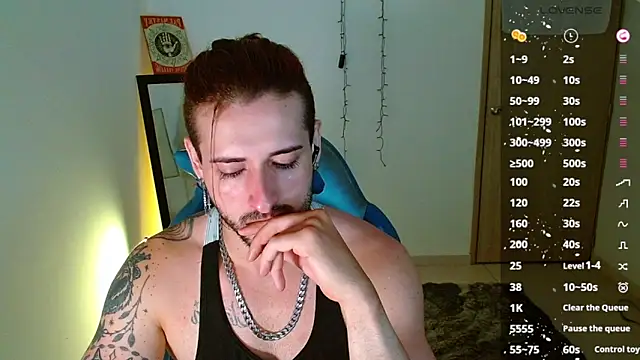 Snapshot of Ares_blue chatting on 02-08-25, 12:06 Ares blue online show from 02-08-25, 12:06