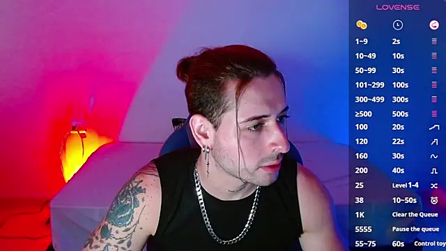 Snapshot of Ares_blue chatting on 03-17-25, 11:10 Ares blue online show from 03-17-25, 11:10