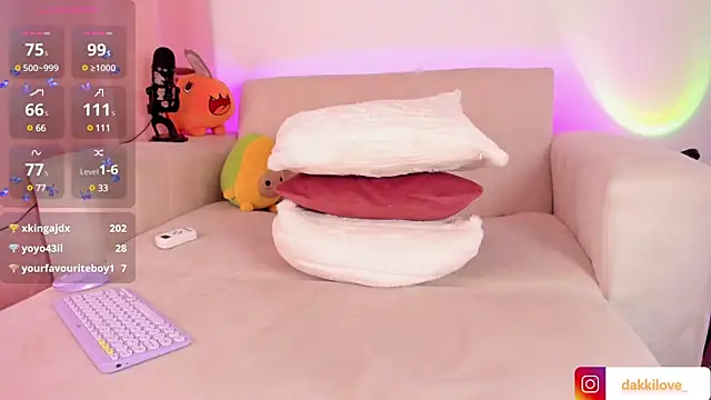 DAKOTA LOVEE online show from 01-12-25, 07:43