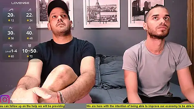 Snapshot of angelandfranco chatting on 03-20-25, 06:31 angelandfranco online show from 03-20-25, 06:31