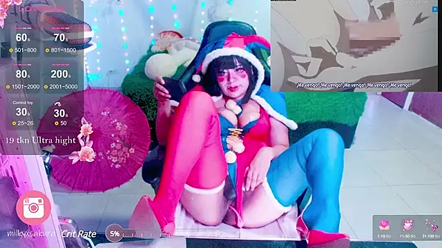 MilkyXSakura online show from 02-21-25, 06:29