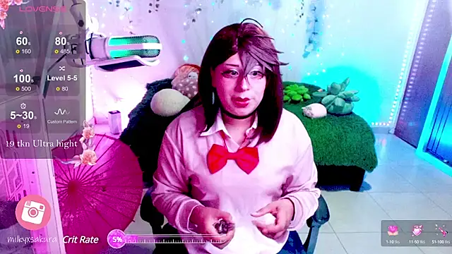 MilkyXSakura online show from 03-09-25, 01:35