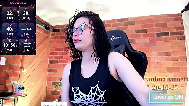 Snapshot of paulinabarnett- chatting on 10-20-25, 05:24 paulinabarnett- online show from 10-20-25, 05:24