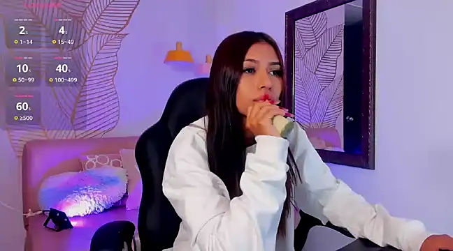 Snapshot of ZaraLim chatting on 12-14-24, 12:33 ZaraLim online show from 12-14-24, 12:33