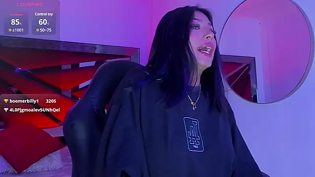 Snapshot of ZaraLim chatting on 02-13-25, 03:35 ZaraLim online show from 02-13-25, 03:35