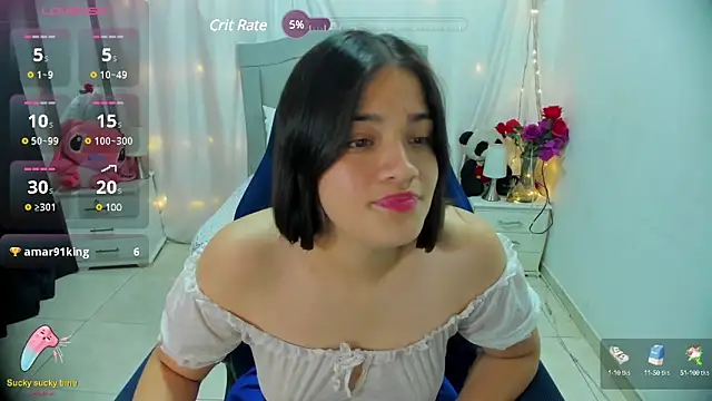 Snapshot of Alison_girl20 chatting on 12-27-24, 10:59 Alison girl20 online show from 12-27-24, 10:59