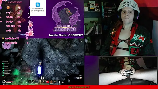 Snapshot of Rae-Suon chatting on 12-25-24, 12:15 Rae-Suon online show from 12-25-24, 12:15