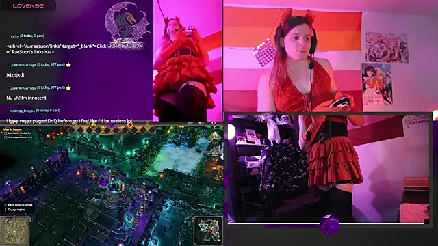 Snapshot of Rae-Suon chatting on 02-05-25, 02:29 Rae-Suon online show from 02-05-25, 02:29