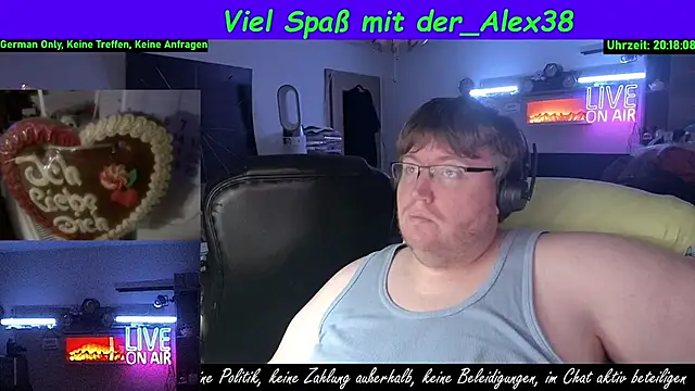 der alex38 online show from 09-15-25, 06:19