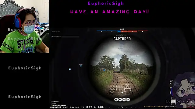 EuphoricSigh online show from 07-13-26, 06:00