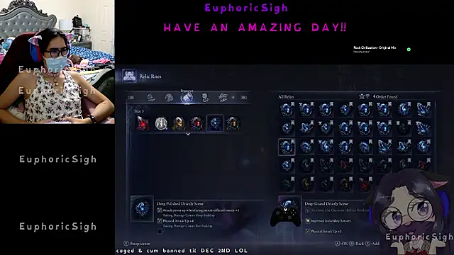 EuphoricSigh online show from 07-22-26, 05:49