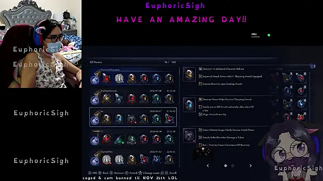 EuphoricSigh online show from 07-24-26, 07:45