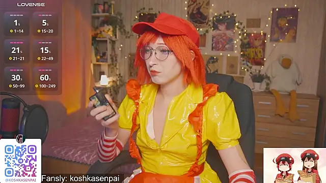 koshkasenpai online show from 11-21-25, 03:00