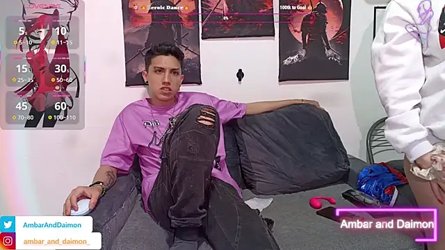 Ambar and daimon  online show from 10-25-25, 06:32