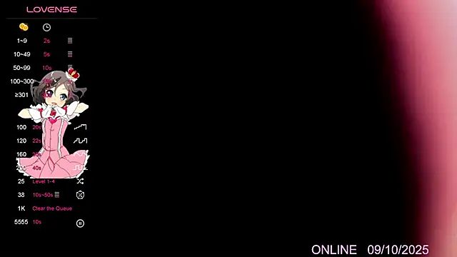 Snapshot of Alice-randy chatting on 10-09-25, 01:42 Alice-randy online show from 10-09-25, 01:42