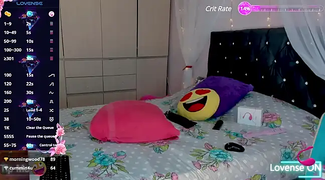 Aliana Ross online show from 01-31-25, 08:22