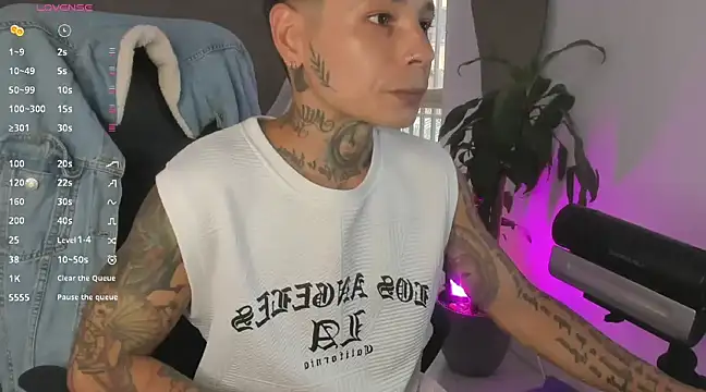 Snapshot of tattokoi chatting on 03-14-25, 07:55 tattokoi online show from 03-14-25, 07:55