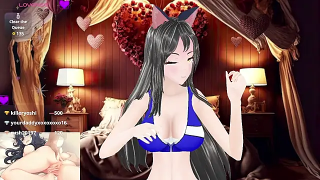 Snapshot of KimiStar chatting on 02-28-25, 09:55 KimiStar online show from 02-28-25, 09:55