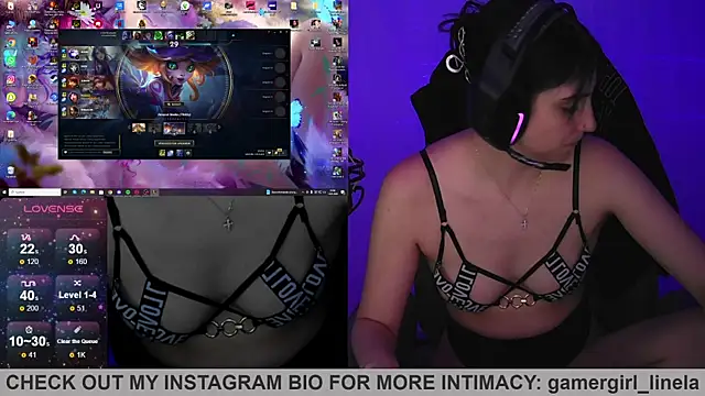 Snapshot of Gamergirl-Linela chatting on 01-13-26, 12:05 Gamergirl-Linela online show from 01-13-26, 12:05