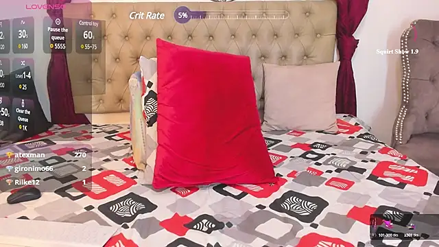 Snapshot of RachelsX chatting on 02-16-25, 05:04 RachelsX online show from 02-16-25, 05:04