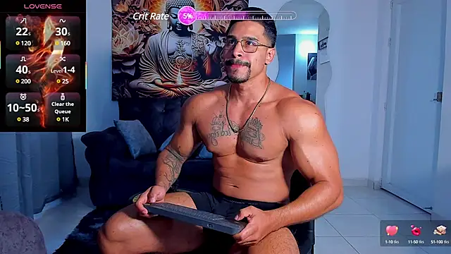 Snapshot of Valentino_Dosantos_ chatting on 03-19-25, 12:23 Valentino Dosantos online show from 03-19-25, 12:23