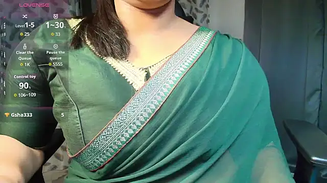 Snapshot of _Lisha_ chatting on 09-23-25, 04:21 Lisha online show from 09-23-25, 04:21