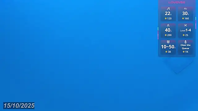 Sebax Young online show from 10-15-25, 03:28