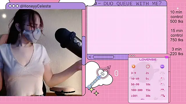 Snapshot of HoneyyCeleste chatting on 04-27-26, 08:18 HoneyyCeleste online show from 04-27-26, 08:18