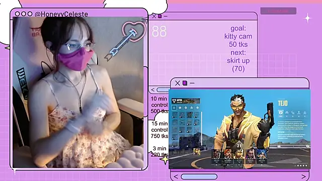 HoneyyCeleste online show from 06-24-26, 06:29
