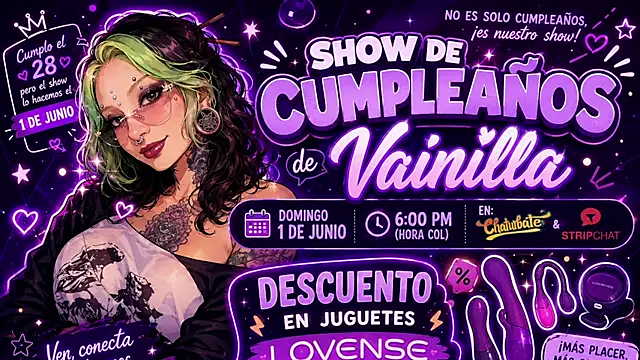 vainilla doll online show from 06-19-26, 02:38