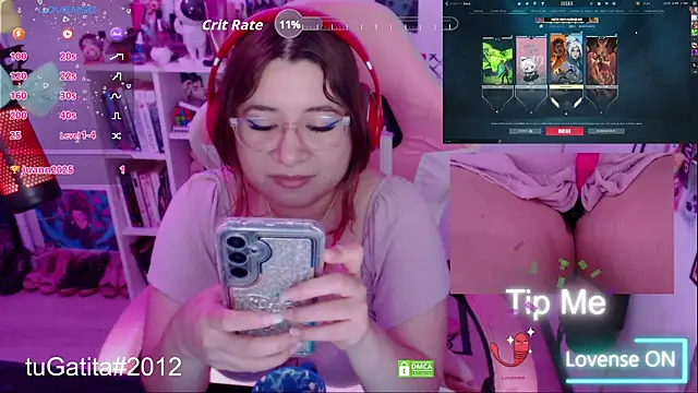 Pink girl0n online show from 09-12-25, 01:00